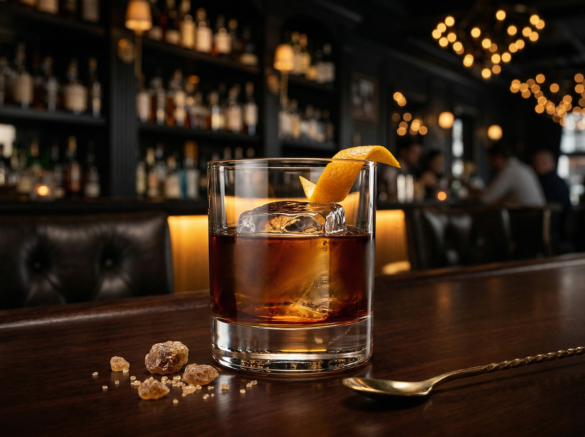 THE ICED ESPRESSO<br>OLD FASHIONED